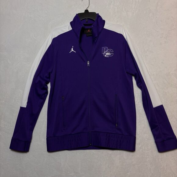 Nike Other - Nike Air Jordan Team Purple Full Zip Warm Up Jacket Men’s Size M